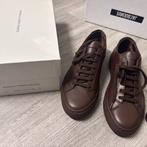 Common Projects Brown Leather Shoes